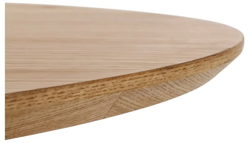 Masă de dining cu blat cu aspect de lemn de stejar 100x220 cm Heaven – Actona