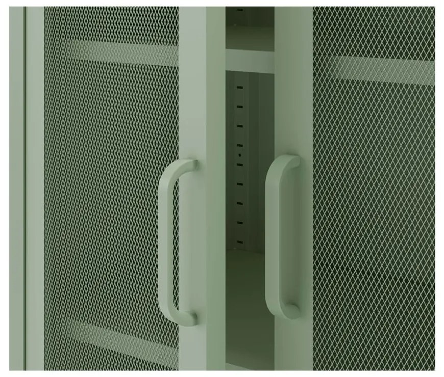 Dulap verde mentă 70x100 cm Diora – Marckeric