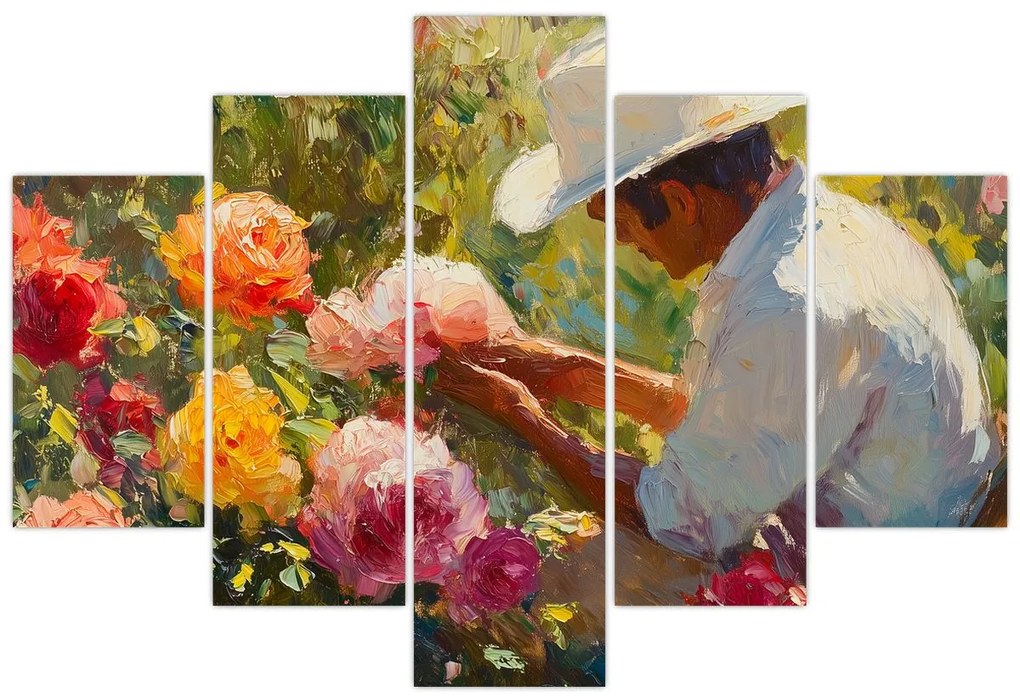 Tablou - Grădinar (150x105 cm)