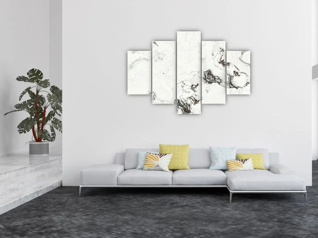 Tablou - Marmură albă (150x105 cm)