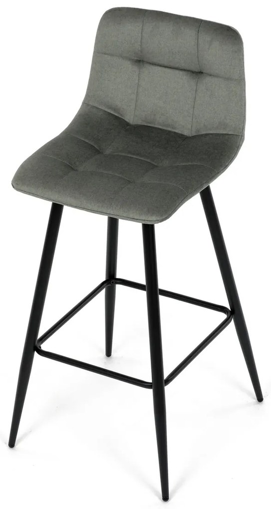 Set de scaune de bar B-X7015 GRN2, 4 buc