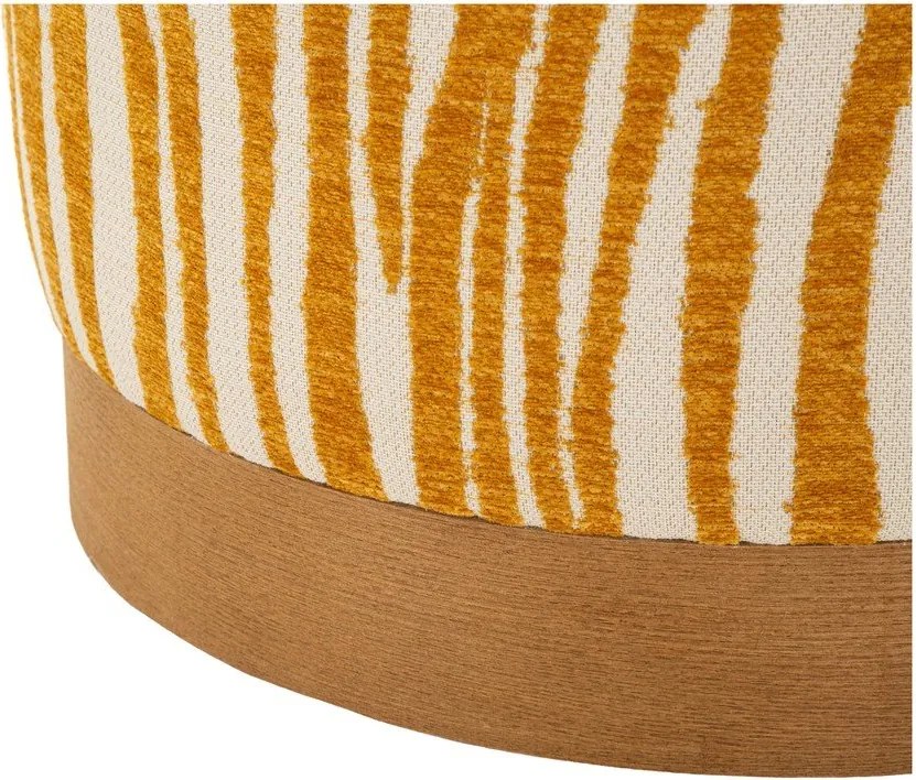 Puf galben muștar Savana – Mauro Ferretti