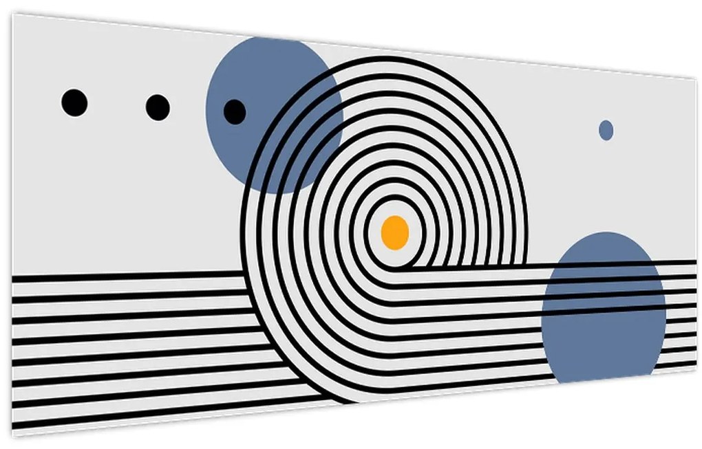 Tablou - Abstracție minimalistă N⁰1 (120x50 cm)