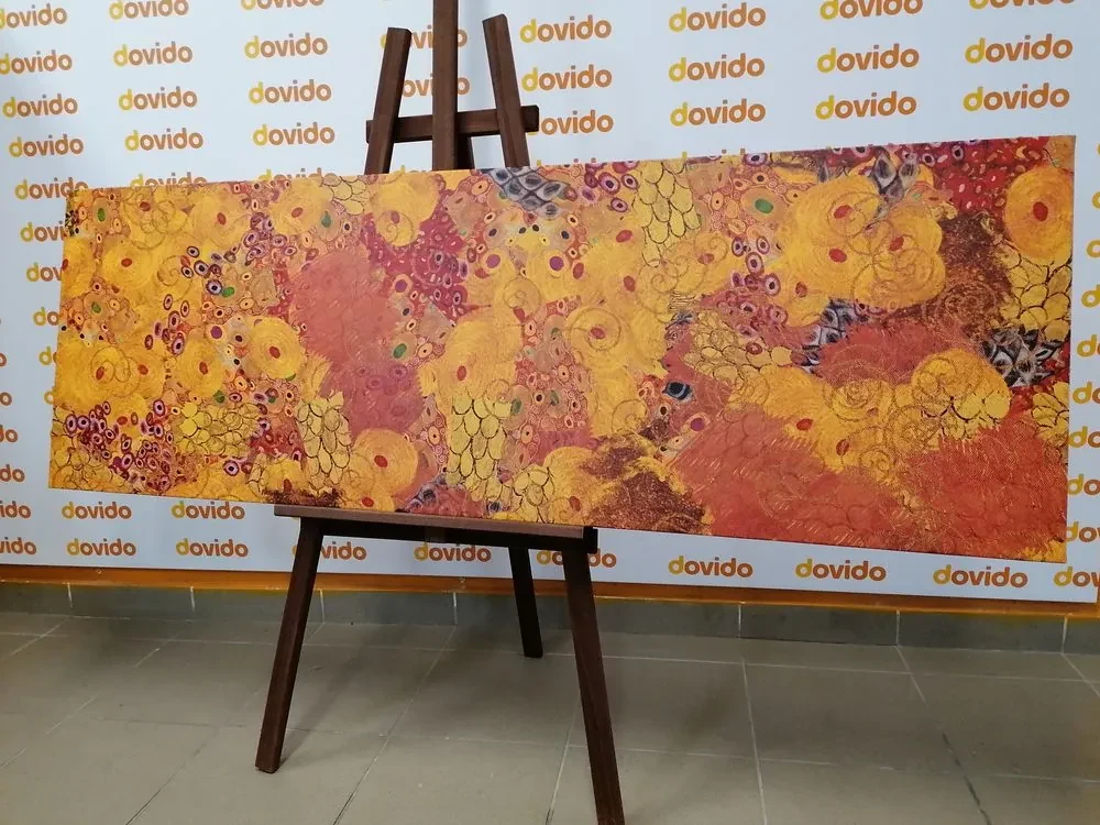 Tablou abstract în stilul lui de G.Klimt