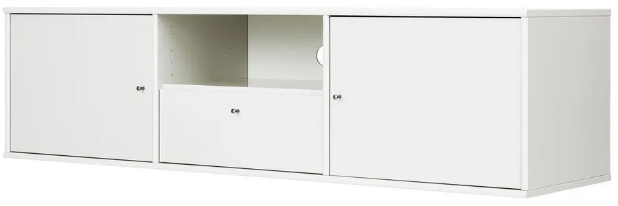 Comodă TV albă 161x42 cm Mistral – Hammel Furniture