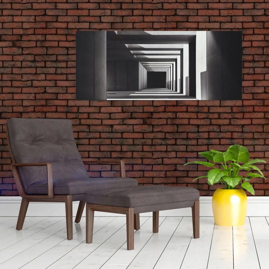 Tablou - Tunel Pătrat (120x50 cm)