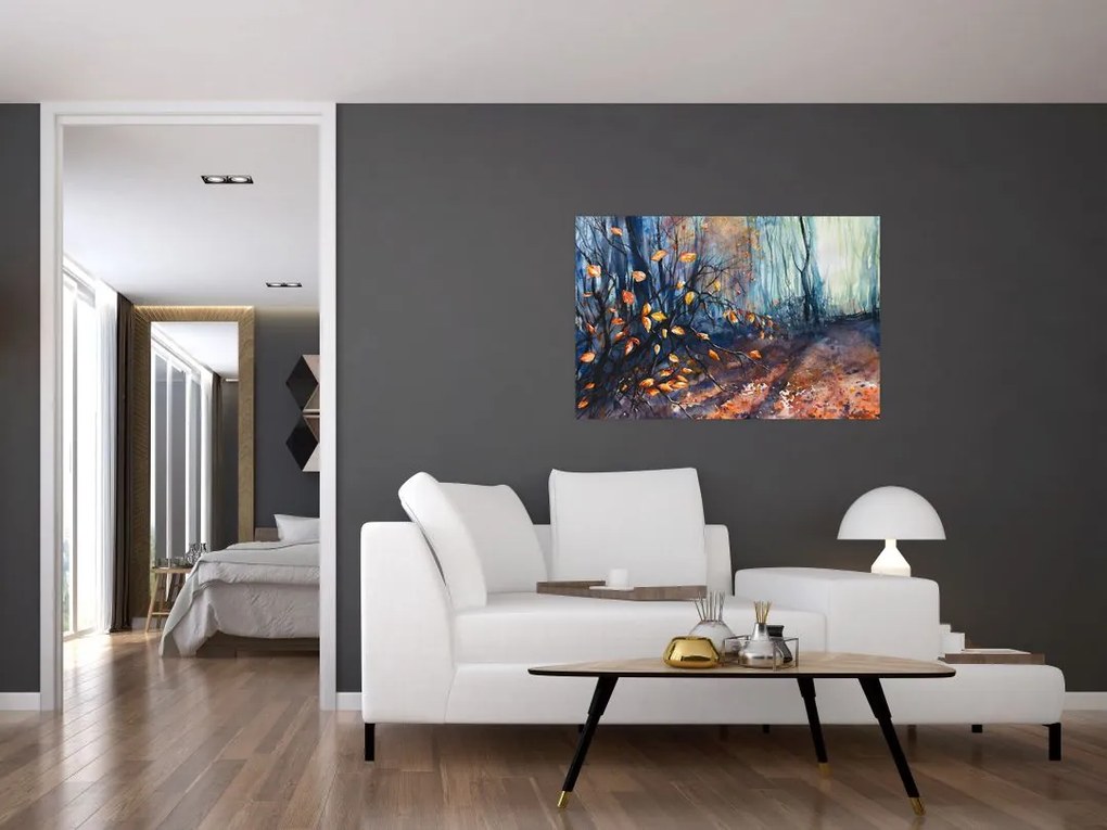 Tablou - Razele solare de toamnă (90x60 cm)