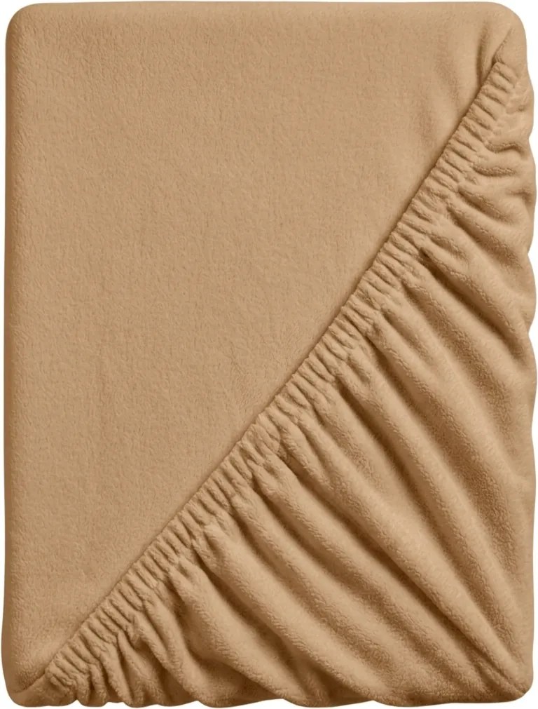 Cearsaf Cocolino microplus cu elastic SOFT 140x200 cm bej