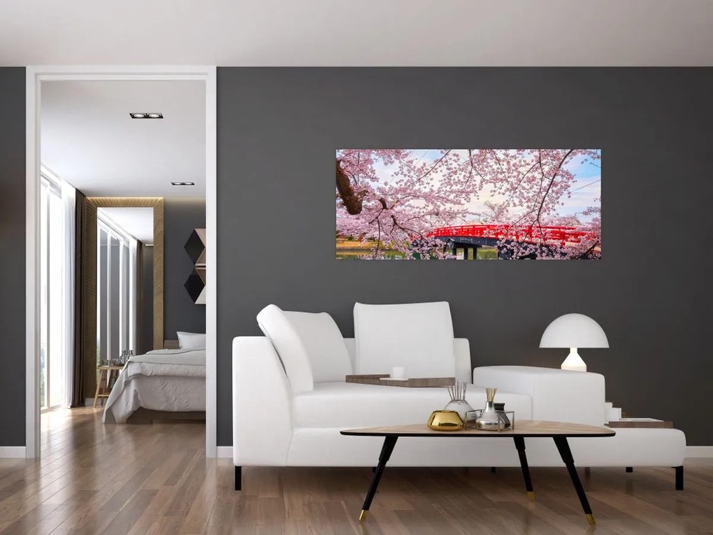 Tablou - Hirosaki, Japonia (120x50 cm)
