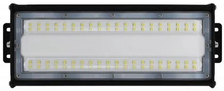 Lampa industriala liniara LED Optonica, 50W, 4000K, IP65, IK08, aluminiu, neagra