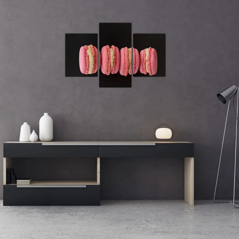Tablou cu macarons (90x60 cm)