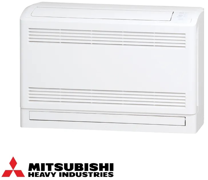 Aparat de aer conditionat inverter pentru podea Mitsubishi Heavy Industries SRF35ZS-W + SRC35ZS-W, 12000 BTU, 28 m², A++, R-32, Alb