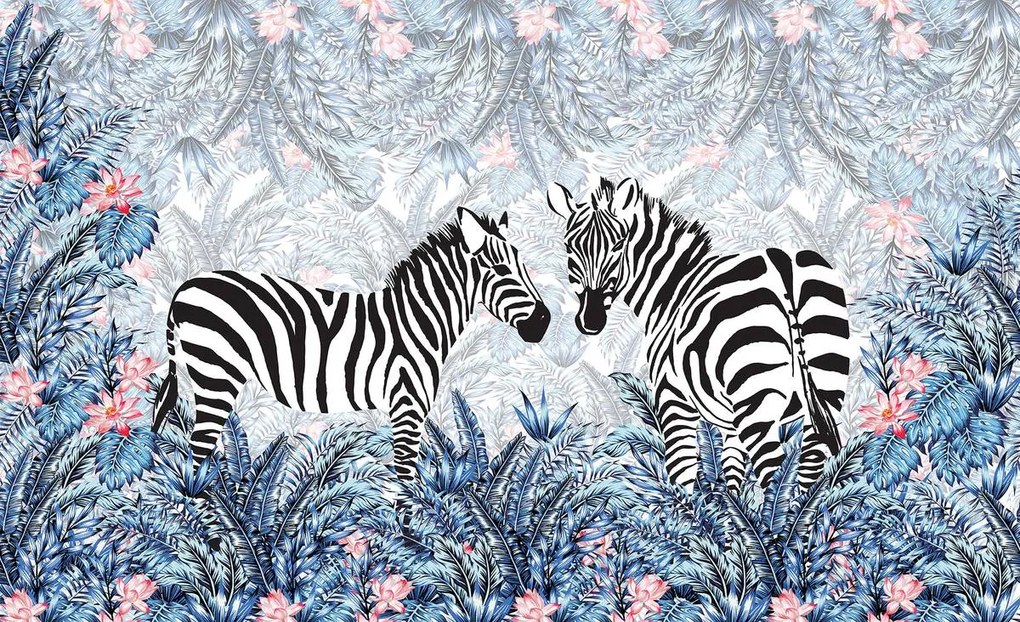 Fototapet - Zebra (254x184 cm)