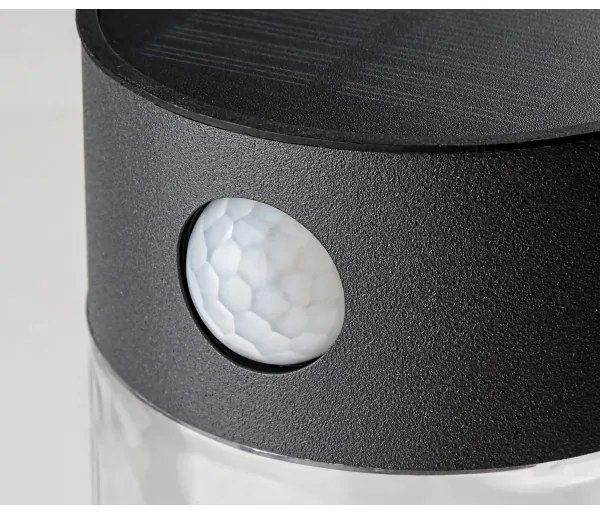 Corp de iluminat LED solar cu senzor KAPUAS LED/1,5W/3,7V IP44 Rabalux 77015