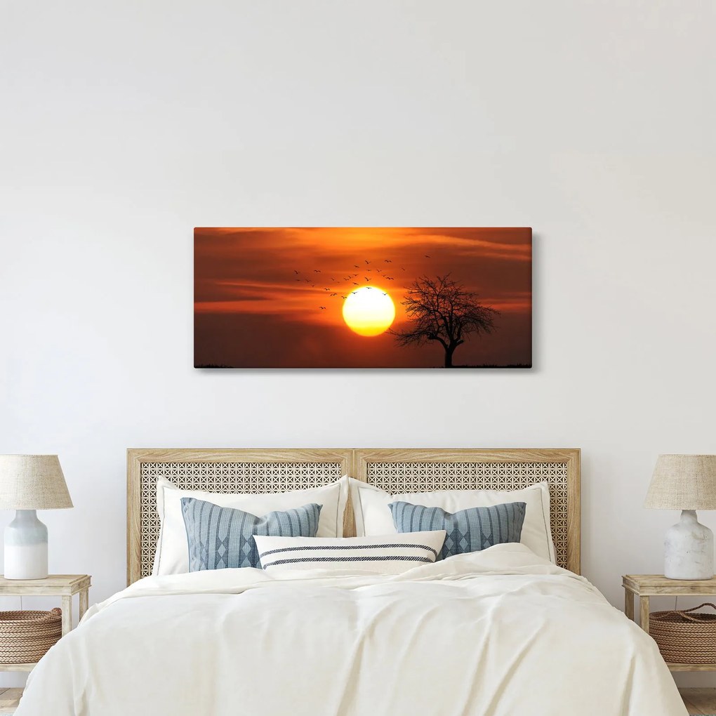 Tablou - Apus de soare (120x50 cm)