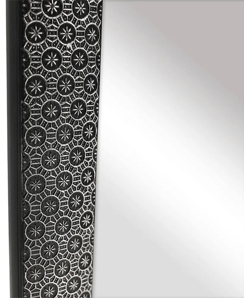 Oglinda de podea, LAVAL Oglinda de podea, negru, LAVAL