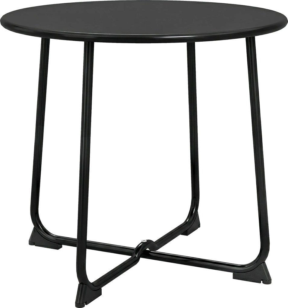 Outsunny Masă de Cafea Măsuță joasă din fier | Aosom Romania