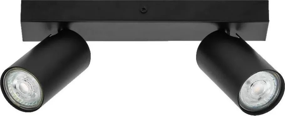Ledvance - Aplica LED spot de perete OCTAGON 2xGU10/3,4W/230V 2700K neagră