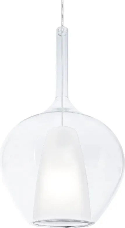 Lustra, Pendul din sticla KALIQUE-1 SP1 D28 TRASPARENTE