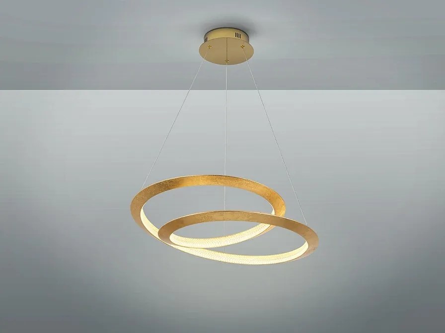 Lustra LED cu telecomanda design modern Eternity 60cm