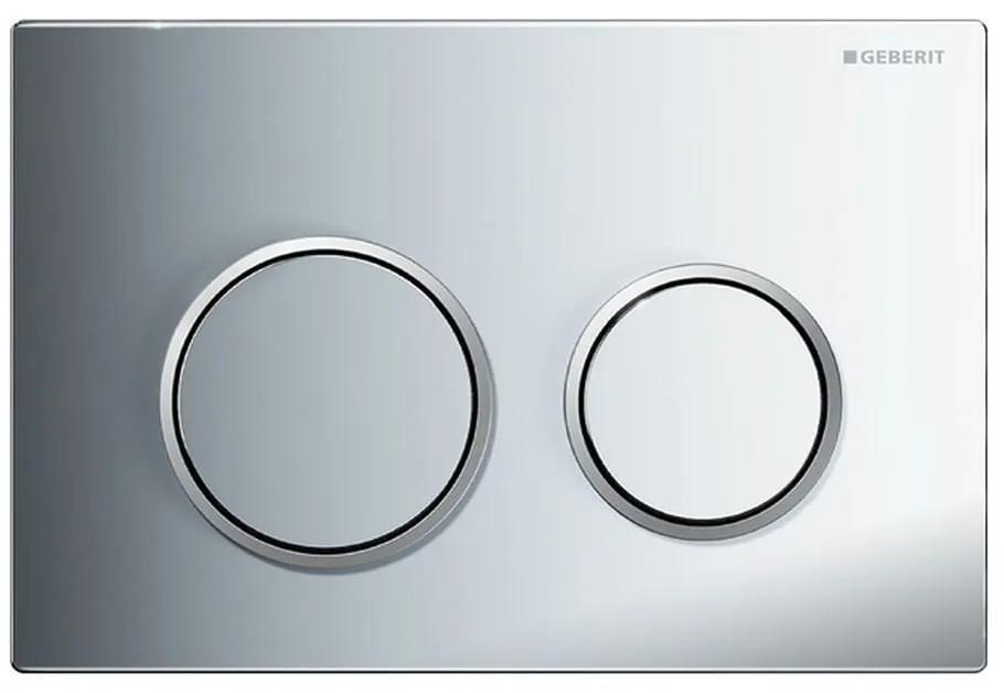 Geberit Omega buton de spălare pentru WC crom lucios-crom mat 115.085.KH.1