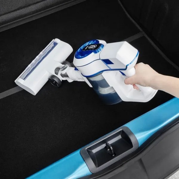 Niceboy ION Hurricane H5 - Aspirator vertical wireless 2în1 150W/2200 mAh alb/al