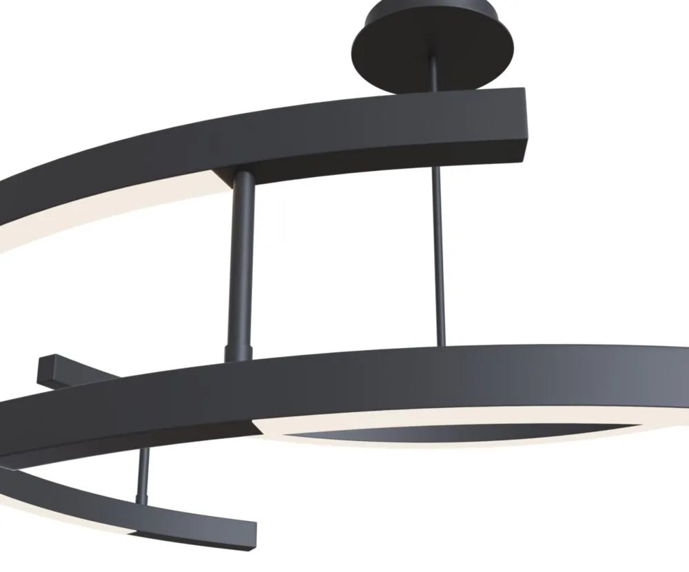 Candelabru Line Maytoni Led, Negru, MOD054PL-L52B3K, Germania