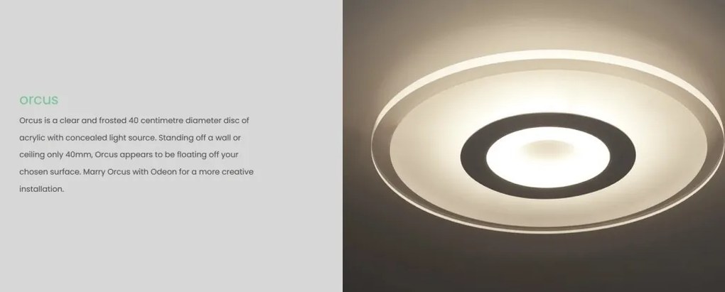 Plafoniera LED dimabila Orcus 40cm