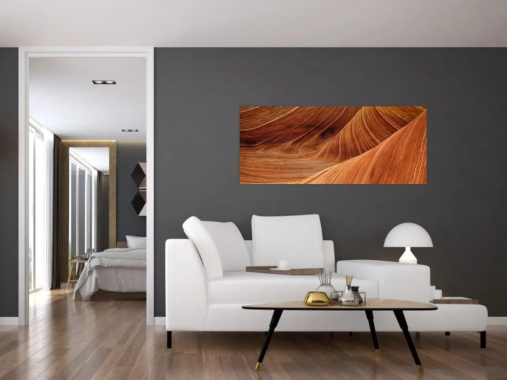 Tablou - Nisip roșu (120x50 cm)