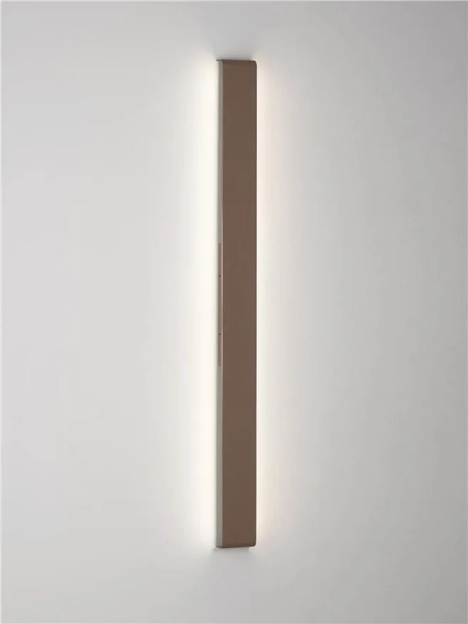 Aplica exterior corten liniara 100cm IP65 LED 2700K RANGE