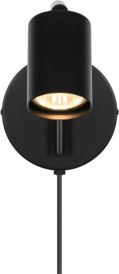 Nordlux - Aplică spot de perete EXPLORE 1xGU10/5W/230V negru