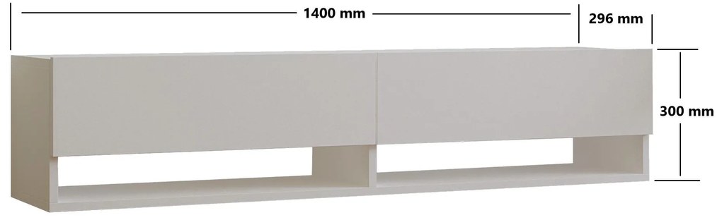 Masă TV/Dulap Agro (Alb). 1088947