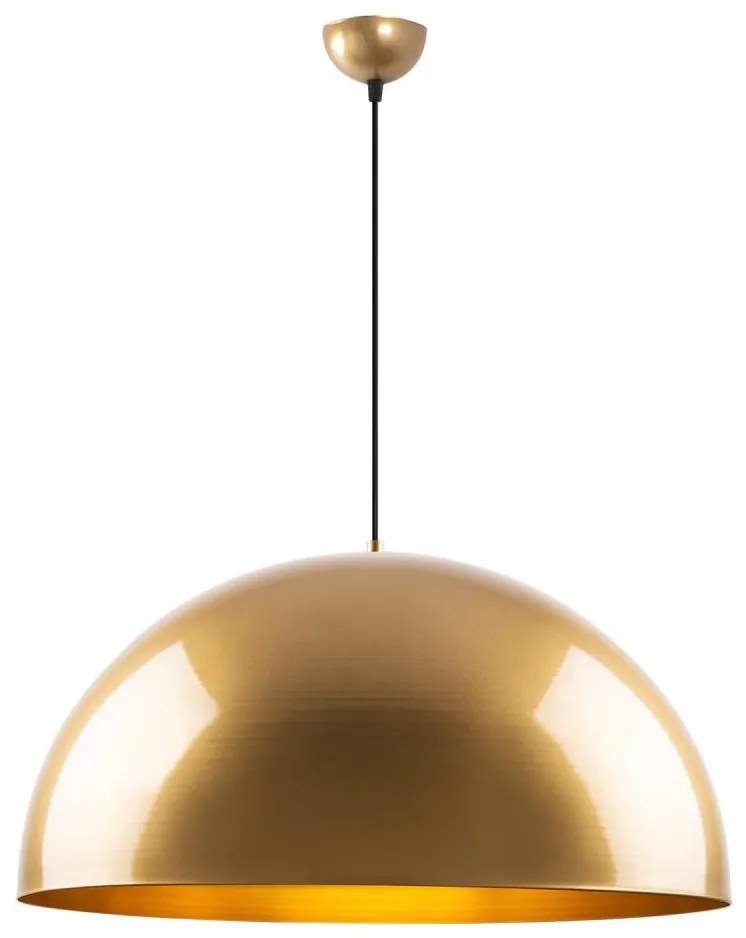 Lustră pe cablu KURE 1xE27/40W/230V auriu