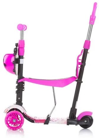 Scooter Chipolino cu bară de ghidare Kiddy Evo3in1 , Lollipop