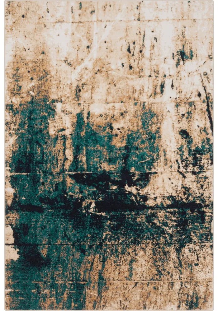 Covor arămiu din lână 133x180 cm Max – Agnella