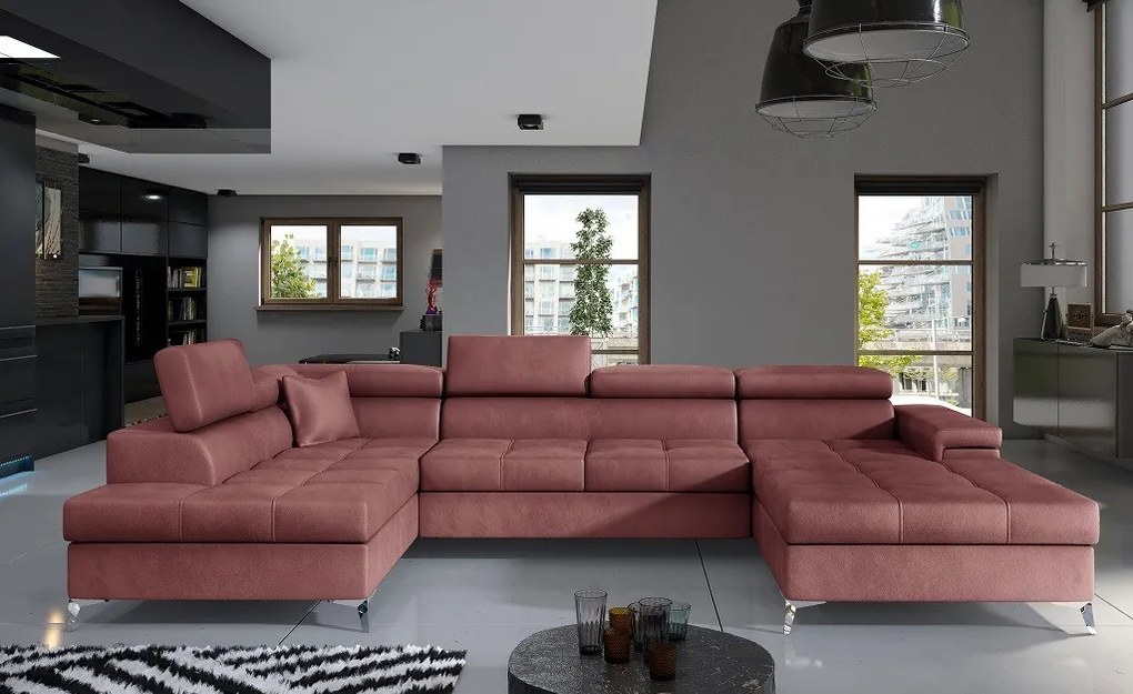 Coltar living extensibil Eduardo – L345 x l202 x h90 cm