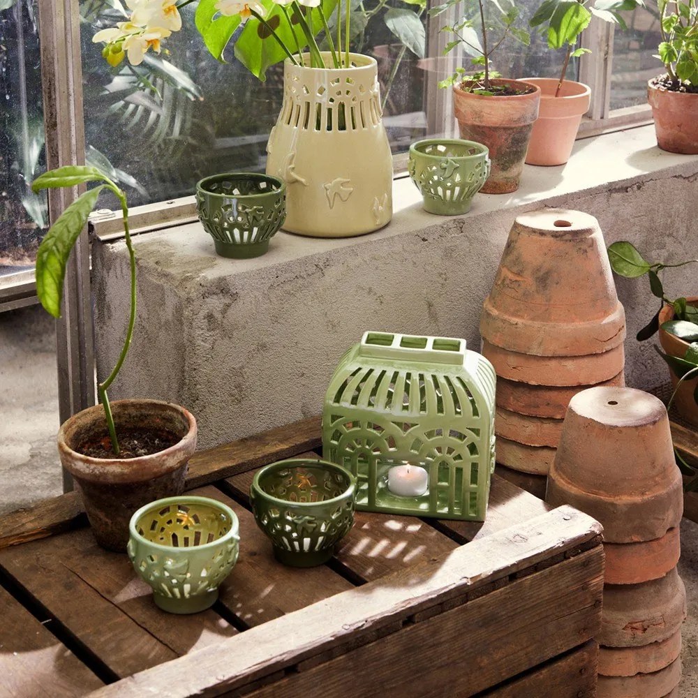 Sfeșnic din ceramică Orangery – Kähler Design