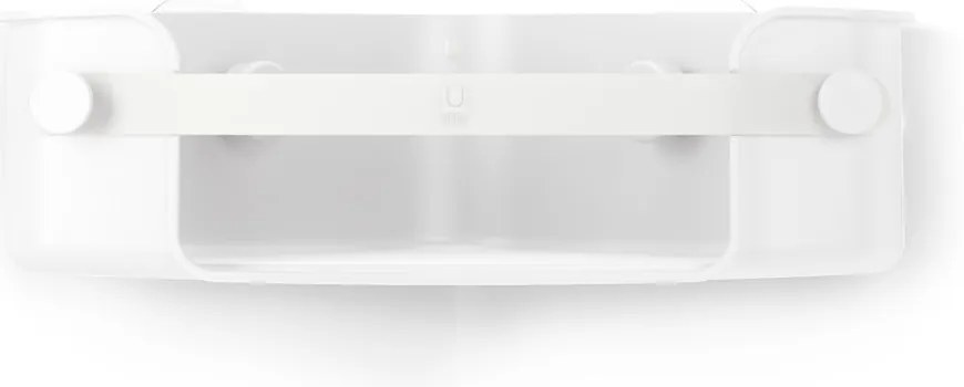 Raft pentru baie alb autoadeziv/pentru colț din plastic reciclat Flex – Umbra