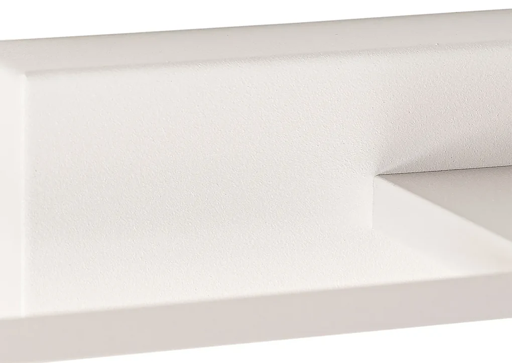Aplică albă 41,5 cm cu LED inclus IP44 - Jerre