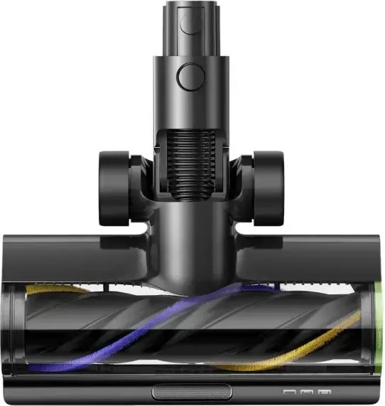 La mâna a doua: Aspirator vertical Dreame Essential V30 VVV21A, 880 W, 30 000 Pa, 90 min, 0,6 l, HEPA H14, OmniX™ 2.0, Recunoastere a tipurilor de murdarie, Pliabil, Negru/Bronz