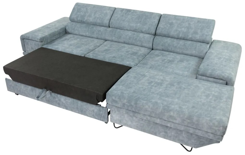 Supermobel Coltar extensibil BENITO, 290x71-91x171, fresh 34/senegal 818, stanga