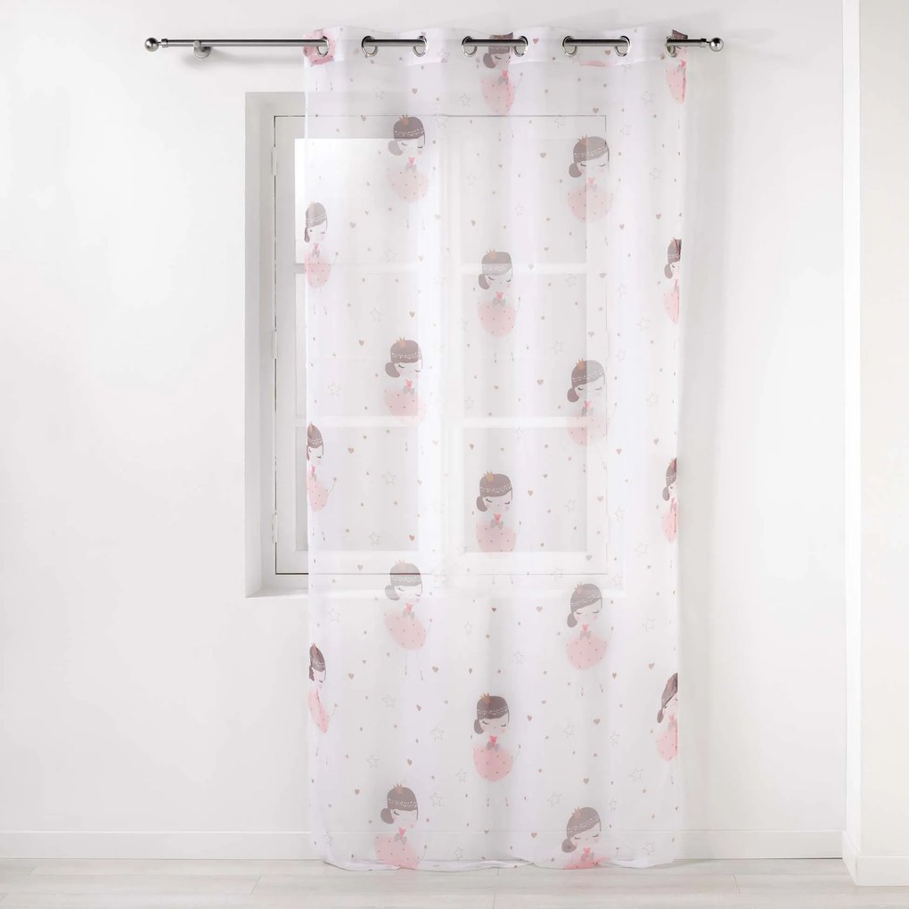Perdea pentru camera copiilor PETITE PRINCESSE, cu ghidaje, 140 x 240 cm