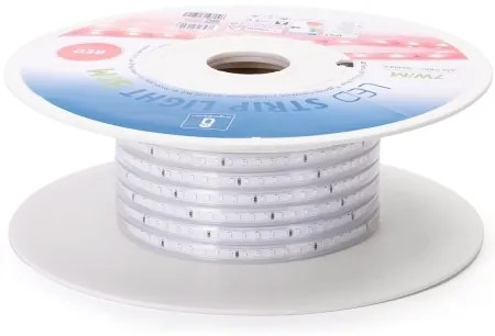 Aigostar - Bandă LED 50 m, 350 W, 230 V, roșie, IP65