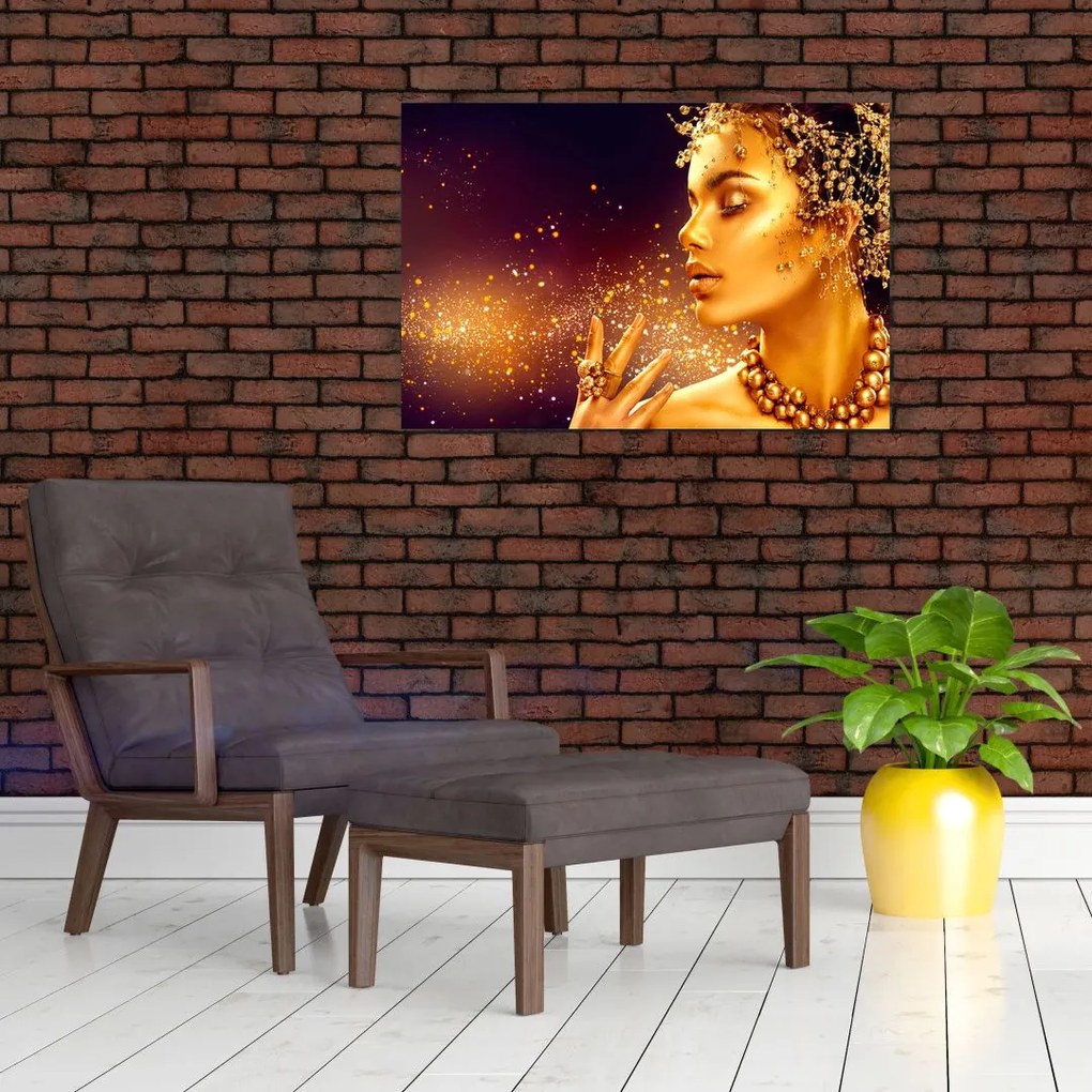 Tablou - Regina de aur (90x60 cm)