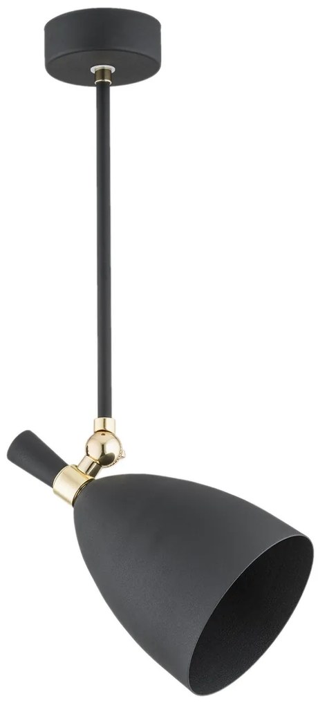 Lustra directionabila design modern CHARLOTTE negru