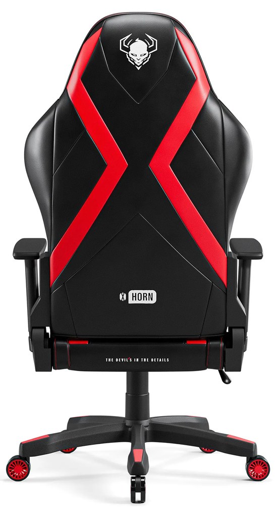 Scaun gaming Diablo X-Horn 2.0 Normal Size: negru-roșu