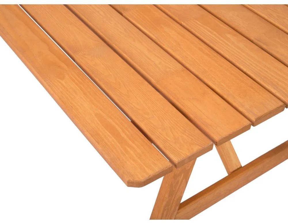 Set de dining pentru grădină din lemn pentru 4 persoane Sylva – Rojaplast