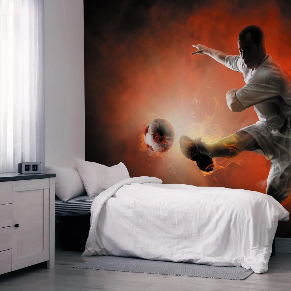 Fototapet - Jucător de fotbal (147x102 cm)
