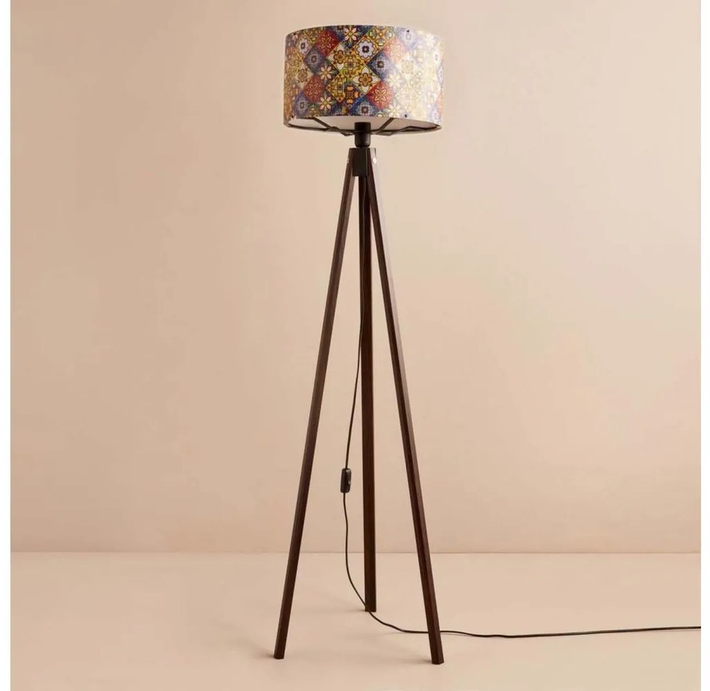 Lampadar AYD 1xE27/40W/230V maro/multicolor