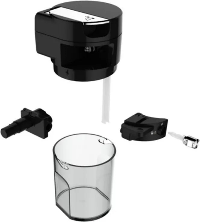 Espressor automat Krups Arabica Latte EA819E10, 1450W, 15 bar, 1.7 l, LCD, 5 programe, 3 functii, 3 setari de temperatura si aroma, Milk Comfort / One Touch Cappuccino, Negru